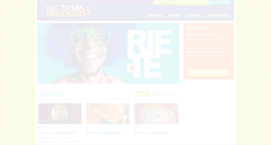 Desktop Screenshot of haztudiadelicioso.com